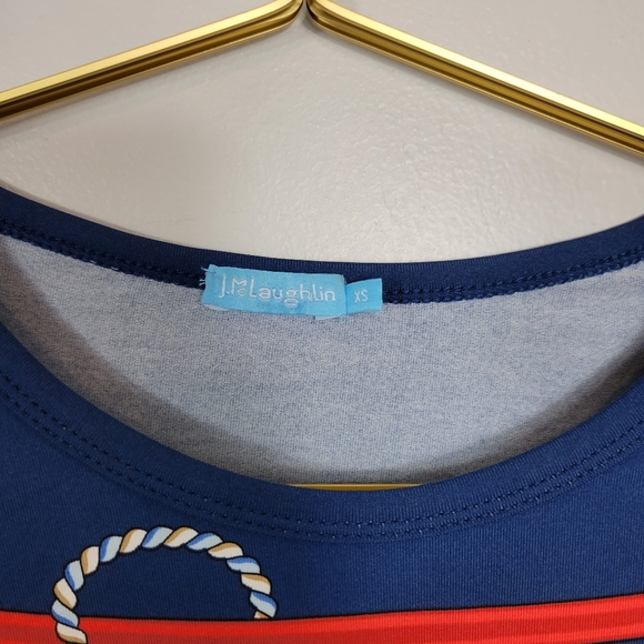 Extra Small J. McLaughlin Equestrian Horse Knit Top xs - Picture 2 of 6